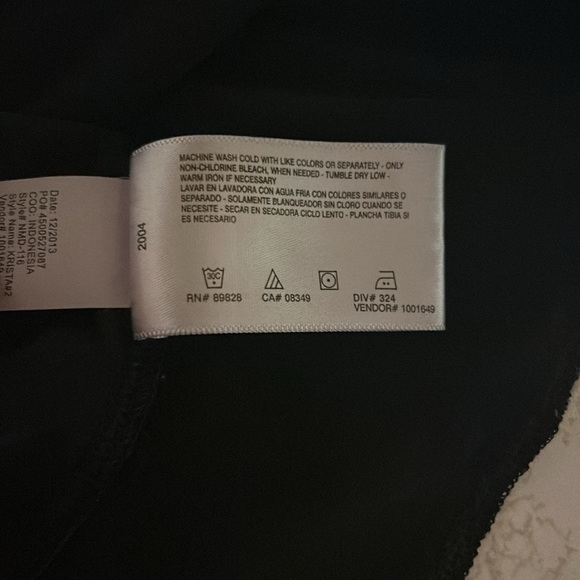 Nicki Minaj black tank top fitted dress size small - Picture 8 of 8